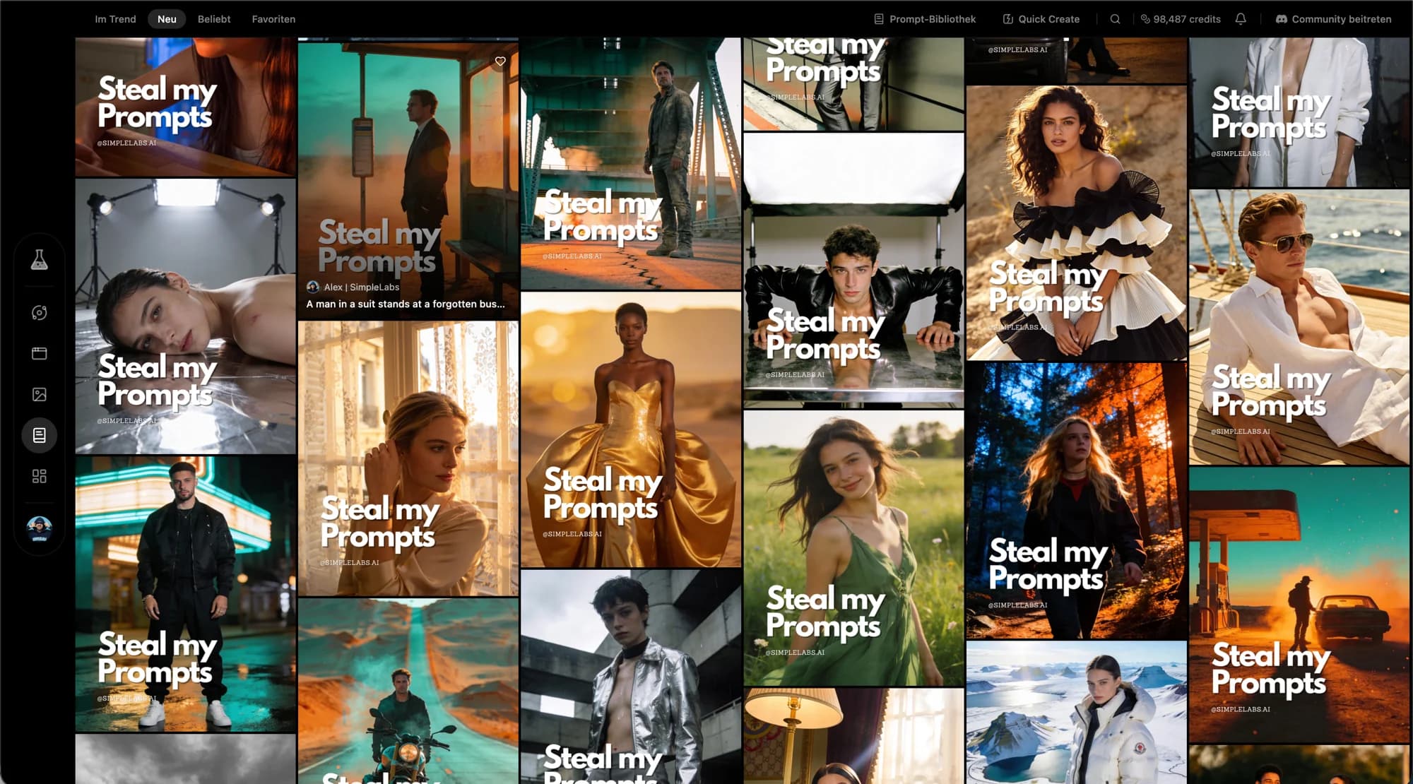 Browse thousands of proven prompts